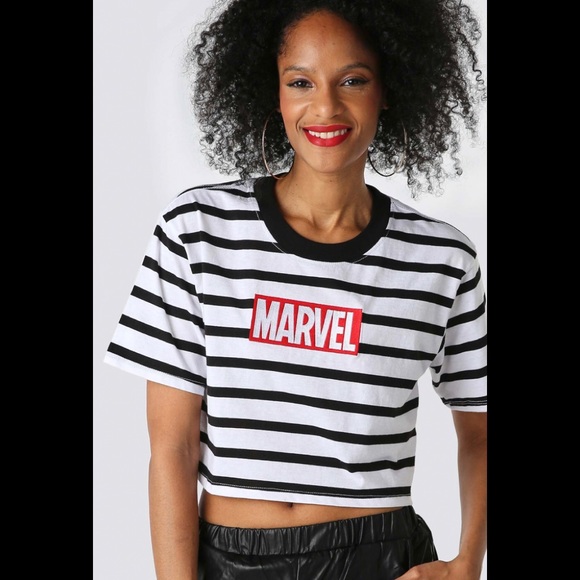 Cropped Short Sleeve Crop 